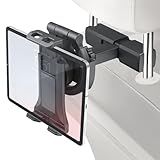 Fosucwin Suporte De Tablet Para Encosto De Cabeça De Carro 3 Em 1 Suporte De Tablet Atualizado Para Assento Traseiro De Carro Viagem De Carro Essenciais Suporte De Tablet Ajustável Para IPad Pro
