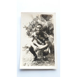 Foto Postal Marinho Campeão Carioca Flamengo 1953 Autógrafo