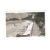 Foto Postal Wessel Guaruja Vista Parcial Da Praia Anos 50 