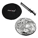 Fotodiox Painel Refletor Dobrável 5 Em 1 De 122 X 182 88 Cm E Kit De Suporte Para Fotografia E Vídeo Painéis Preto Dourado Prata Translúcidos E Brancos