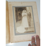 Fotografia Antiga Casamento Casal Na Porta Da Igreja