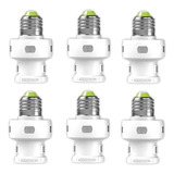 Fotosoquete Fotocélula Relé Iluminação Soquete E27 kit Com 6