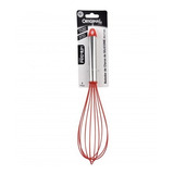 Fouet Batedor De Ovos Fue 30 Cm Silicone Cabo Aço Inox