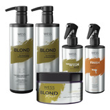 four non blondes-four non blondes Wess Blond Sh cd 500ml wewish M260ml mask200ml finish 250ml