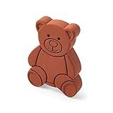 Fox Run Suporte E Protetor De Urso De Açúcar Mascavo Em Terracota 1 Pacote