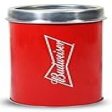 Foxcup Porta Garrafa Budweiser De Alumnio Vermelho Para Garrafas De 355 Ml 12 Oz 