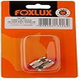 Foxlux Conector Coax De Comp Rg59 Verm Pct 2Un