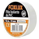 Foxlux Fita Isol 10 Mts Branca