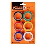 Foxlux Fita Isol 5 Mts Cores Blister C 6