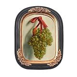 FR PARAFAYER Minimoldura Vintage 6 5 X 8 5 Cm Moldura Ornamentada Antiga Com Relevo Floral Exibição De Parede E Mesa Frente De Vidro De Alta Definição Galeria De Arte De Decoração De Casa Retrô