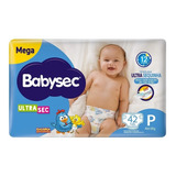 Fralda Babysec Galinha Pintadinha Ultrasec P 42 Unids