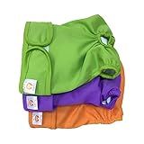 Fralda Cachorro Fêmea Reutilizáveis 3 Pcs Petting Is Caring - Materiais Duráveis --Solução Lavável Na Máquina Para Incontinência De Animais De Estimação E Viagens Longas -SOLID- XS-