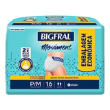 Fralda calça Geriátrica Bigfral Moviment Todos Os Tamanhos