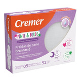 Fralda Com Faixa Pinte E Borde Cremer Atacado Kit C 12cx