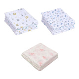 Fralda De Pano Super Luxo Mami Estampada Com 5 Peças