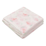 Fralda De Pano Super Luxo Mami Estampada Com 5 Peças