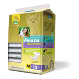 Fralda Descartável P Cães Chalesco 12 Unid Tam M