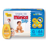Fralda Descartavel Turma Da Monica E Shampoo Johnsons