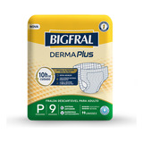 Fralda Geriátrica Bigfral Derma Plus Pequena