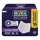 Fralda Geriátrica Bigfral Noturna P m Com 16 Un