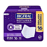 Fralda Geriátrica Bigfral Roupa Intima Descartável Adulto Tamanho P m