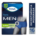 Fralda Geriátrica Cueca Descartável Tena Pants Men 16 Unid