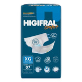 Fralda Geriátrica Higifral Confort Exg 24 X 7 168 Un