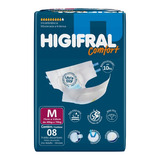 Fralda Geriátrica Higifral Confort Méd 18 X 8 144 Un