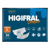 Fralda Geriátrica Higifral Confort Mega G