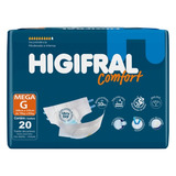 Fralda Geriátrica Higifral Confort Mega Gde 9x22 198un
