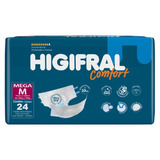 Fralda Geriátrica Higifral Confort Mega Méd 6x24 144 Un