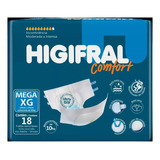 Fralda Geriatrica Higifral Confort Xg Com
