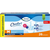 Fralda Geriátrica Tena Confort Tamanho M 26 Unidades