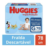 Fralda Huggies Disney Tripla Proteção Tamanho