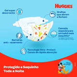 Fralda Huggies Tripla Proteção P 32 Unidades