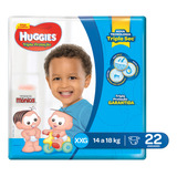 Fralda Huggies Turma Da Mônica Xxg Com 22 Unidades