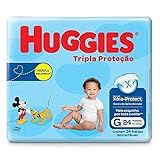 Fralda Infantil Huggies Tripla Proteção C