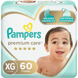 Fralda Pampers Jumbo Premium Care Xg