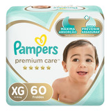 Fralda Pampers Jumbo Premium Care Xg