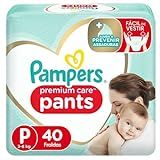 Fralda Pampers Pants Premium Care P