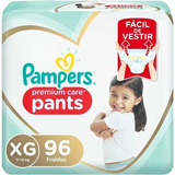 Fralda Pampers Pants Premium Care Xg