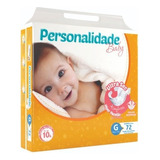 Fralda Personalidade Baby Ultra Sec Pacote