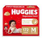 Fralda Supreme Care M 172 Unidades Huggies