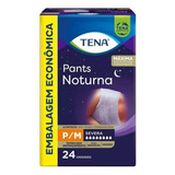 Fralda Tena Pants Noturna Tamanho P m Com 24 Unidades