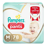 Fraldas Descartáveis Infantis Premium Care Pants Com 78 Unidades Tamanho M Pampers