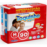 Fraldas Descatáveis Diguinho Toquinho De Gente Plus Atacado Tamanho M