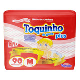 Fraldas Diguinho Toquinho De Gente Plus M
