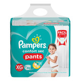 Fraldas Pampers Confort Sec Pants Xg
