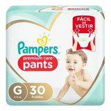 Fraldas Pampers Premium Care Pants G