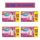 Fraldas Para Adultos Plenitud Descartável Femme G xg Kit 4 U